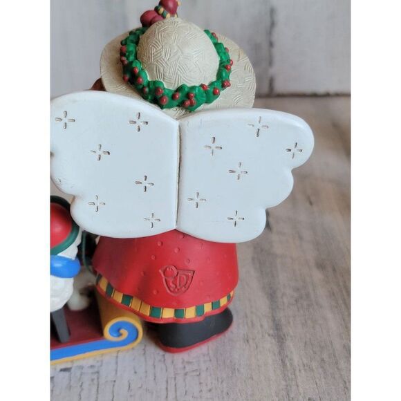 Midwest Cannon Falls simple Delights Joy of season Angel play dog sled Xmas - Picture 8 of 9